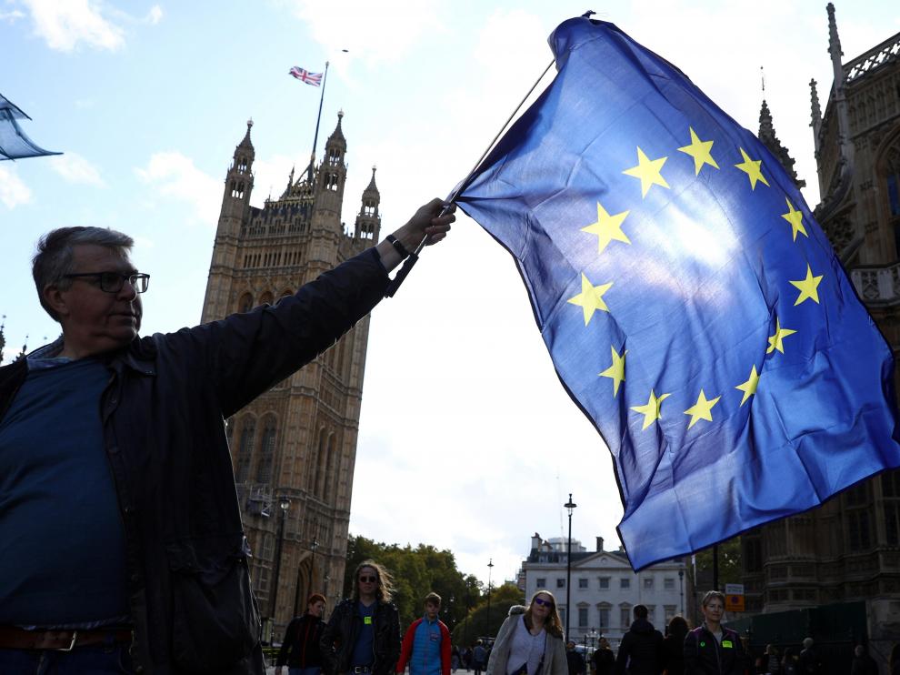 Movilizaciones contra el 'brexit'.