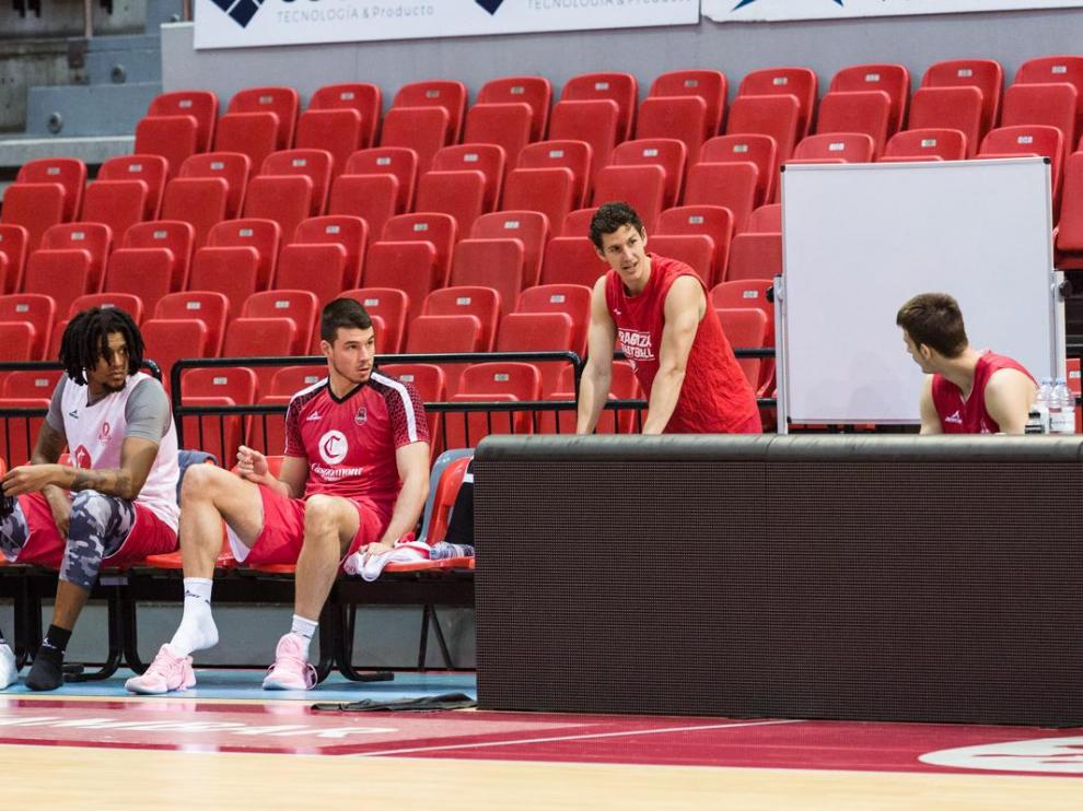 DEPORTES ENTRENAMIENTO DEL CASADEMONT BALONCESTO / 24-10-2019 / FOTO: ARANZAZU NAVARRO