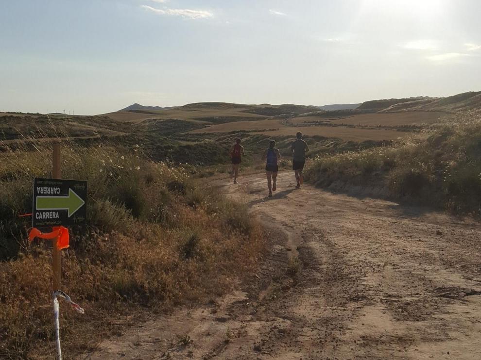 Imagen de archivo de la Trail Les Vales en María de Huerva.