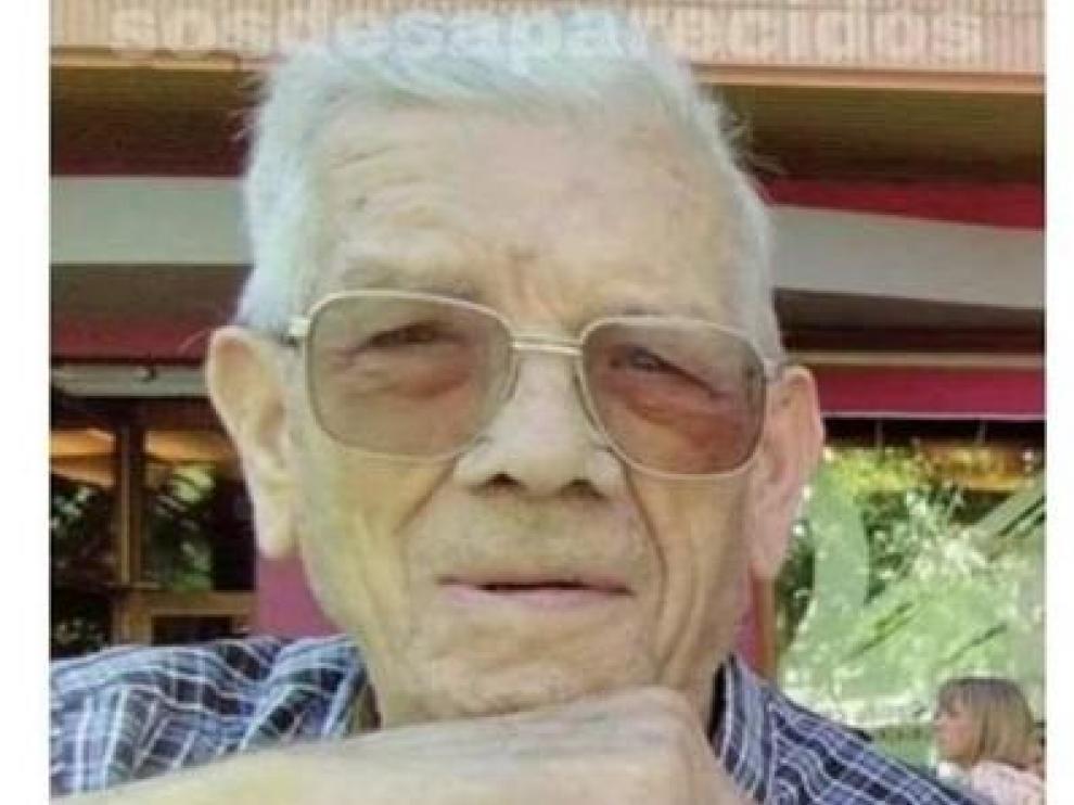 Fotografía del desaparecido, Tomás Sancho, difundida por la Asociación de Desaparecidos.