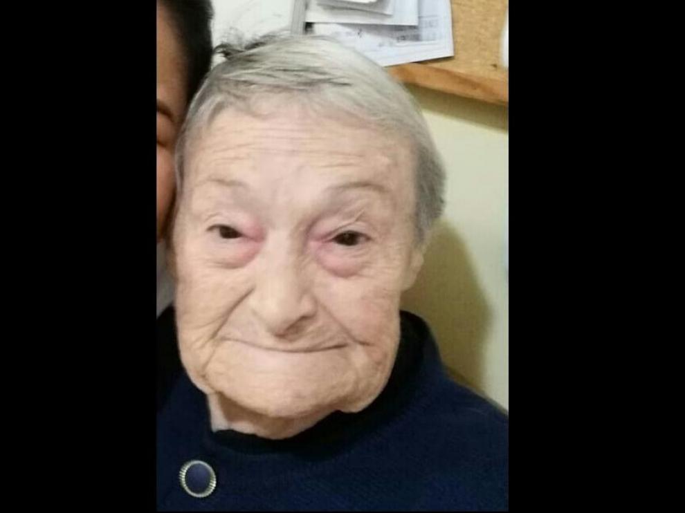Quiteria Alcaide, de 83 años, fue vista por última vez la tarde del pasado miércoles en Valmadrid.