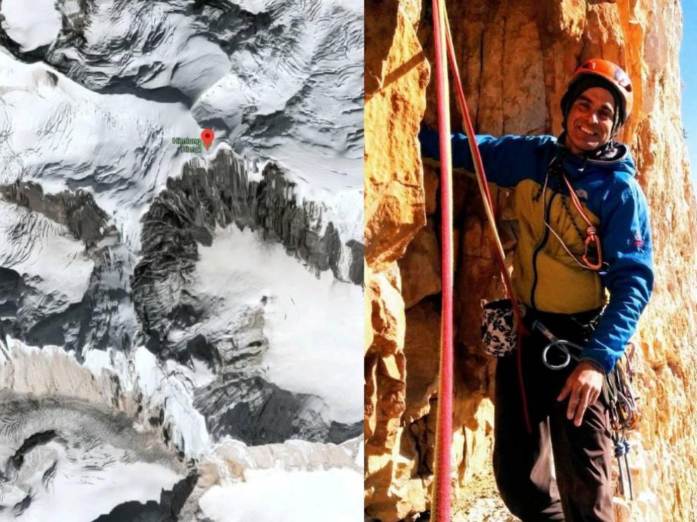 El monte Himlung en el que tuvo lugar el accidente en el que ha muerto el montañero zaragozano Fernando Sánchez Grassa