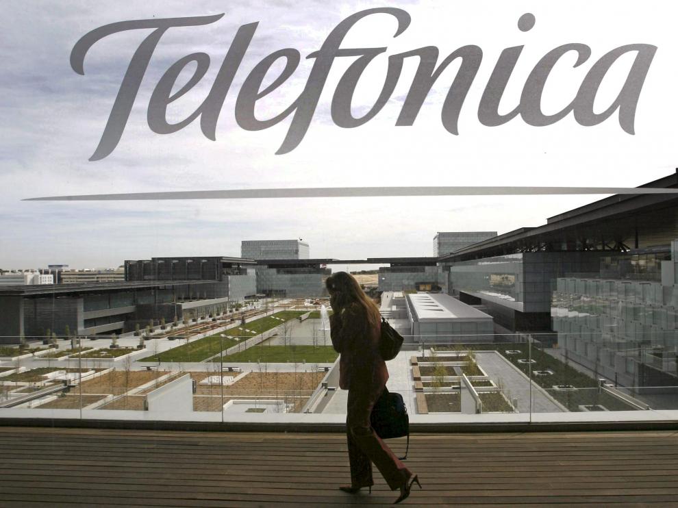 Imagen de archivo de la sede de Telefónica en Madrid