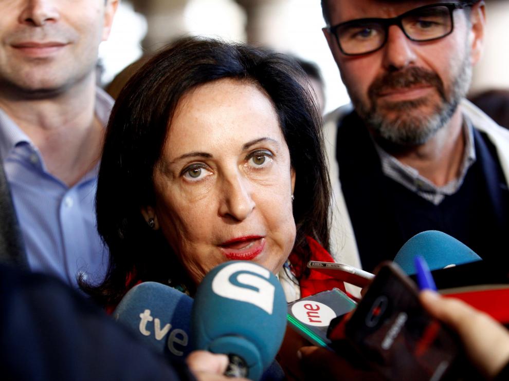 La ministra de Defensa en funciones, Margarita Robles.