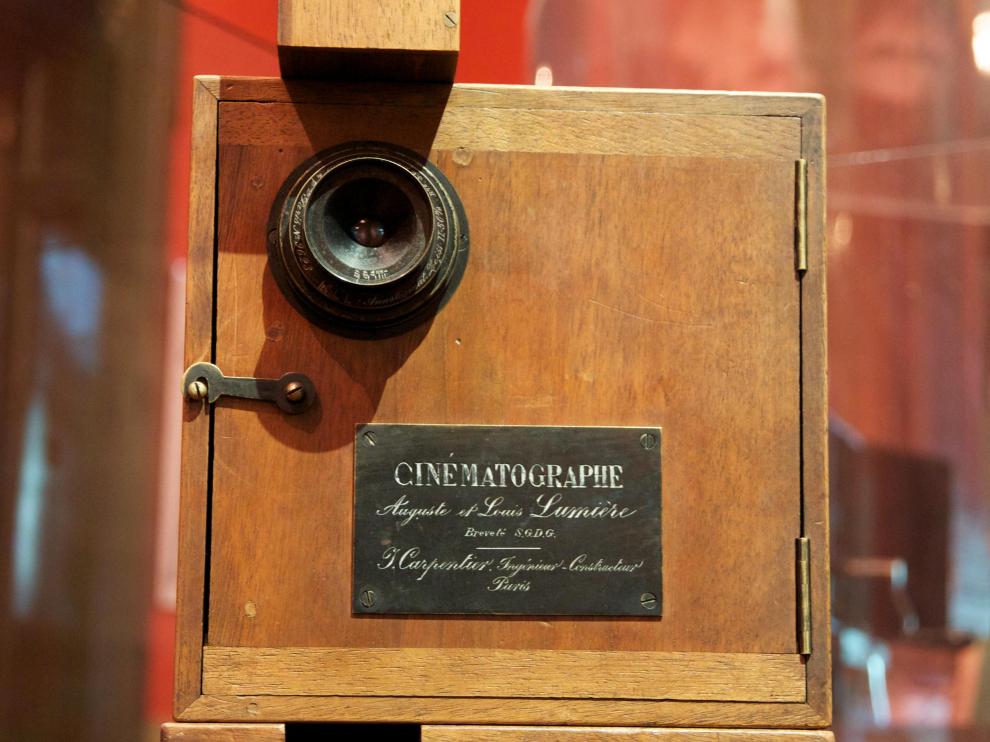 Cámara cinematográfica Lumière-Carpentier.