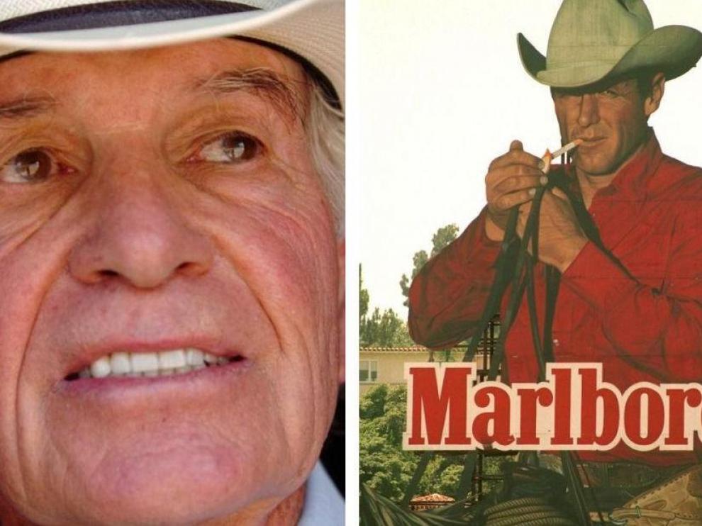 El actor estadounidense Robert Morris, 'hombre Marlboro'.