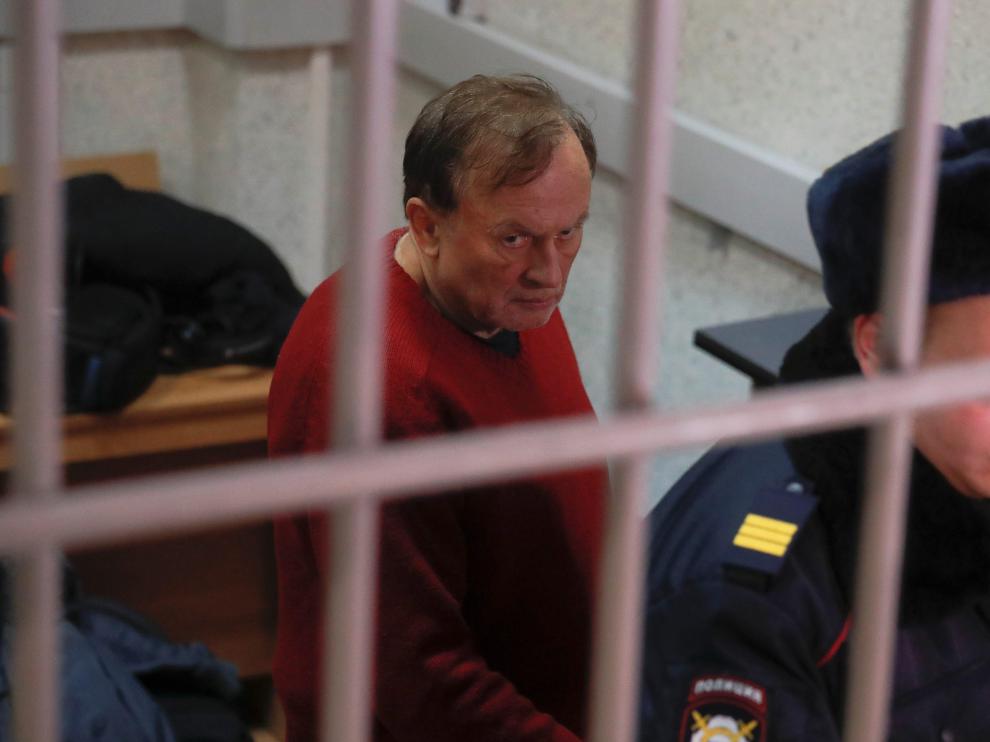 Oleg Sokolov, tras ser detenido