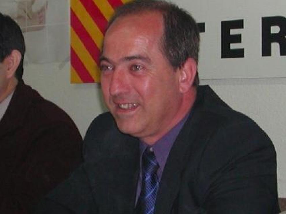 El alcalde de Escucha, Luis Fernando Marín, en una imagen de archivo.