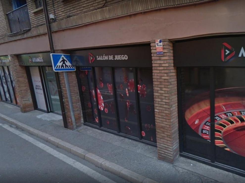Salón de Juegos Avanze, en Tarazona.