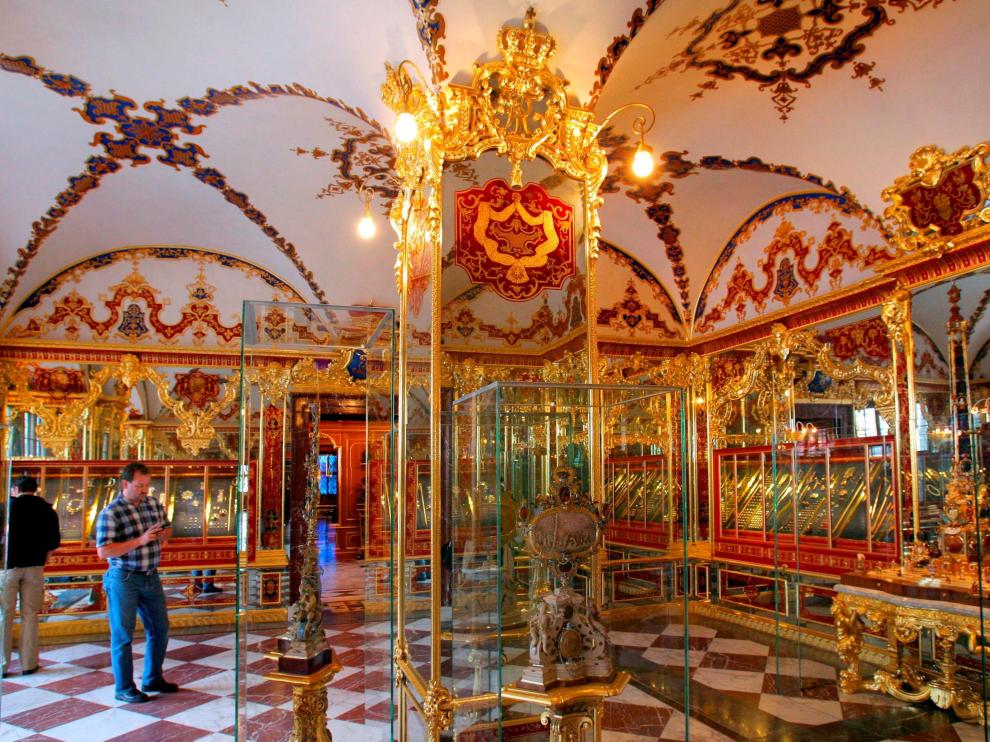 "Espectacular" robo en la Bóveda Verde, la cámara del tesoro del palacio de Dresde