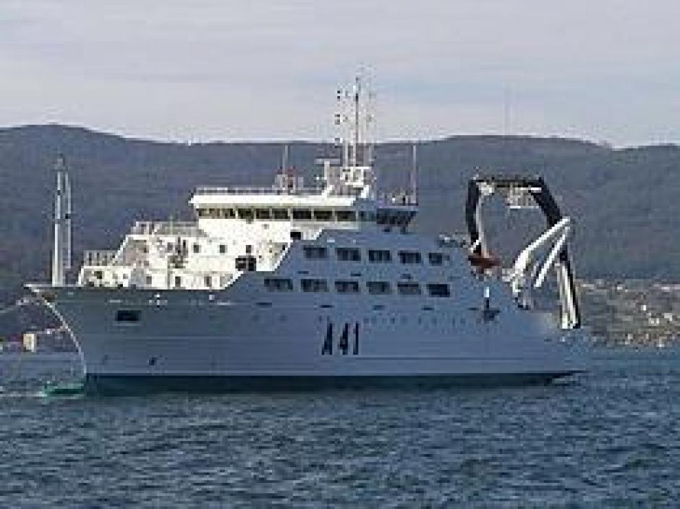 El buque 'Intermares'.