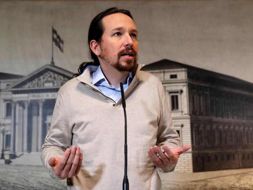 Iglesias ha recogido este jueves el acta de diputado.