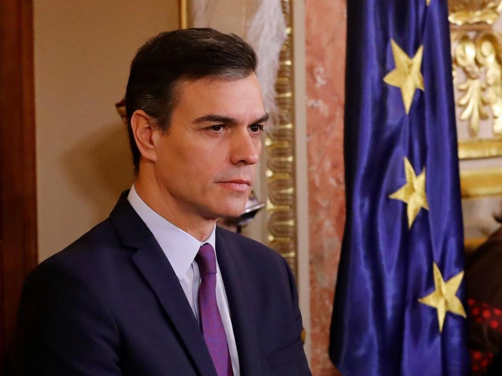 Sánchez en el 41 Aniversario de la Constitución.