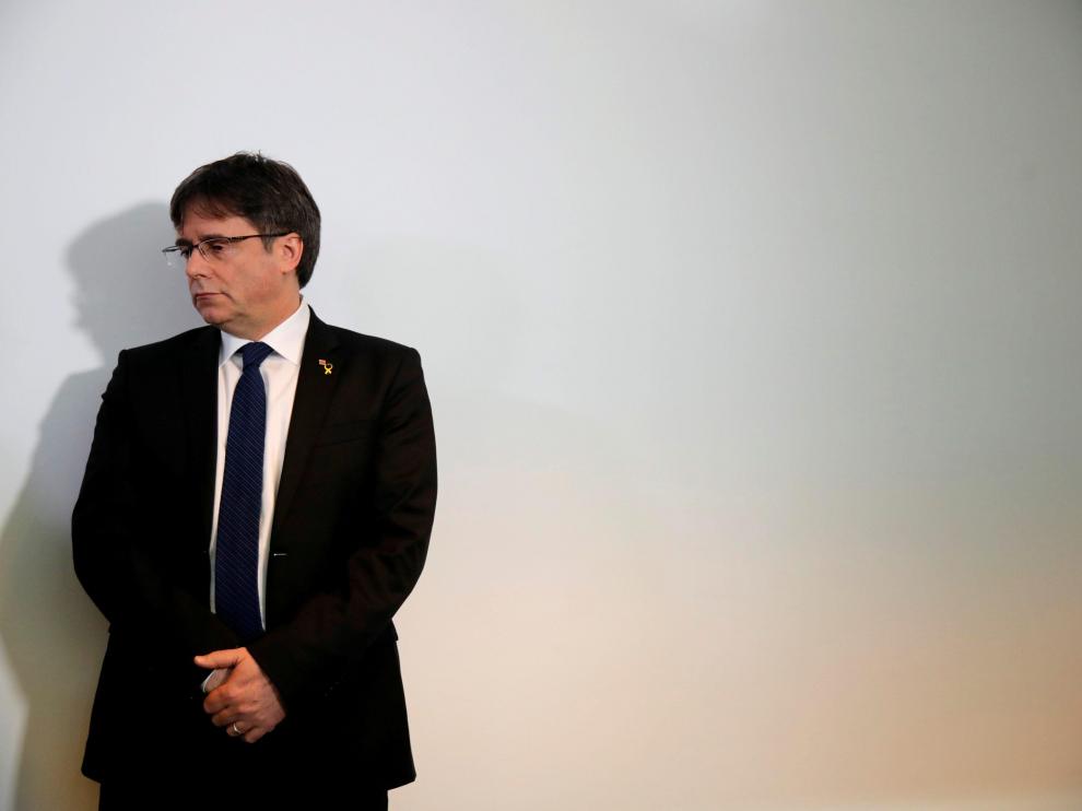 Carles Puigdemont en Berlín.