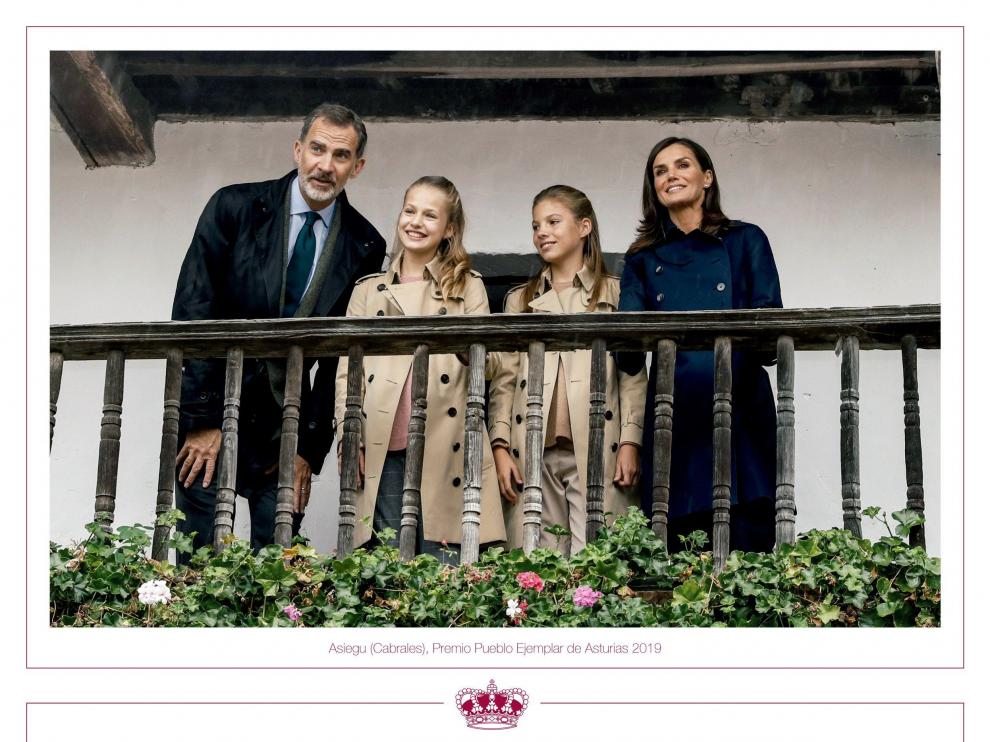 Felicitación navideña de la Familia Real.