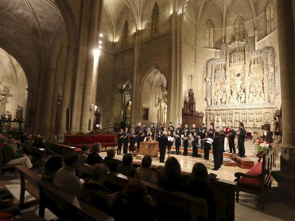 El Campus de Huesca lleva organizando este concierto de Navidad desde hace ya 26 años.