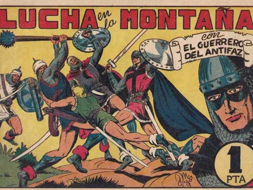 Una de las portadas clásicas, en formato apaisado, del cómic de Gago.