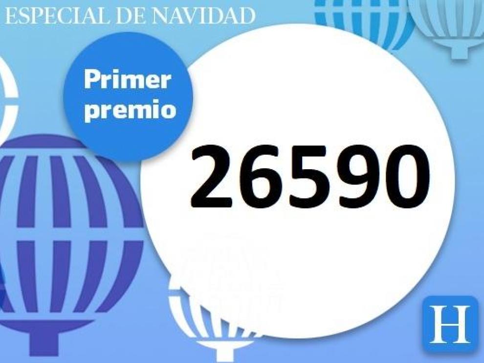 26590, el Gordo de la lotería de Navidad