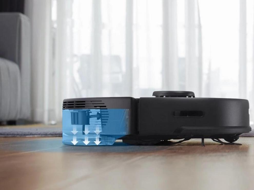 Roborock S6 Max, un aspirador friegasuelos con un gran depósito de agua.