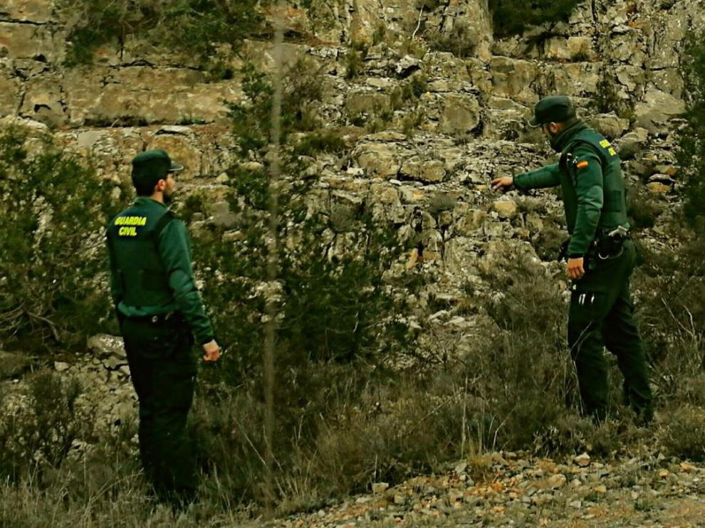 El lugar del accidente era una zona era rocosa, abrupta y de muy difícil acceso