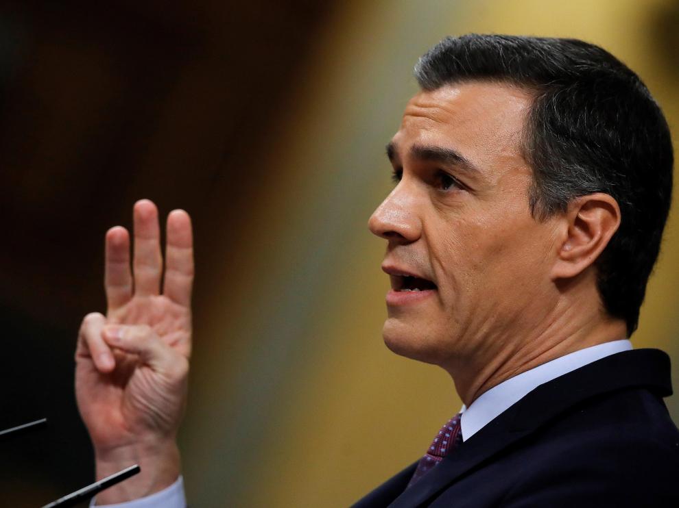 Primera jornada de la sesión de investidura de Pedro Sánchez