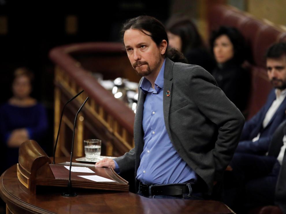 Iglesias pide a Sánchez "firmeza democrática" frente a las provocaciones.
