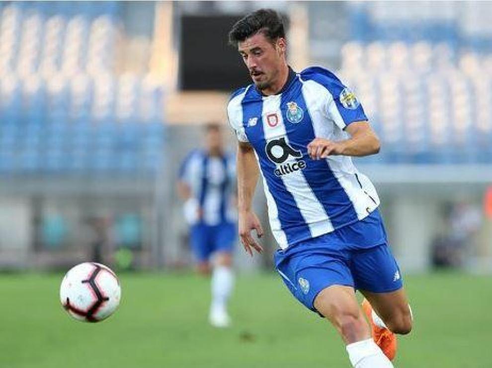 André Pereira, en un partido de Copa con el Oporto la temporada pasada.