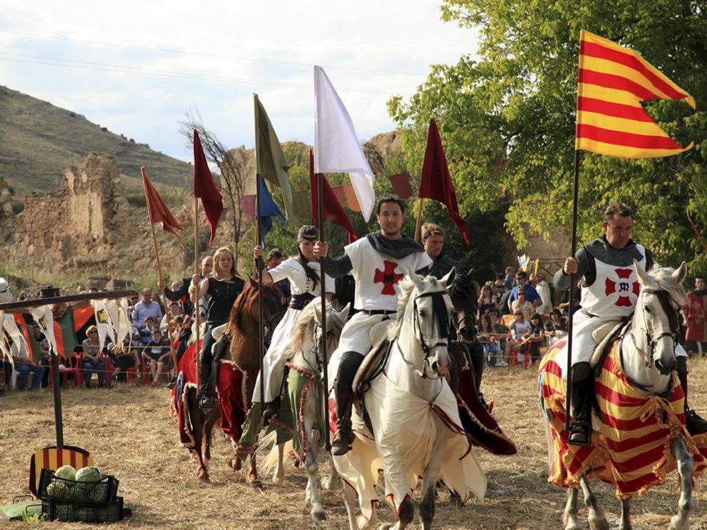 Fiesta de la llegada del CID a el Potyo del Cid. foto Estibaliz centeno. 11-06-11