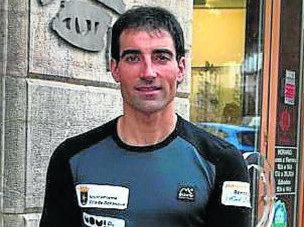 Jonatan García ha encontrado en Benasque el lugar ideal para entrenar.
