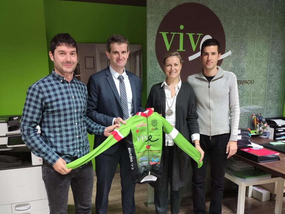 Imagen de la presentación del I Trofeo BTT de escuelas de San Vicente