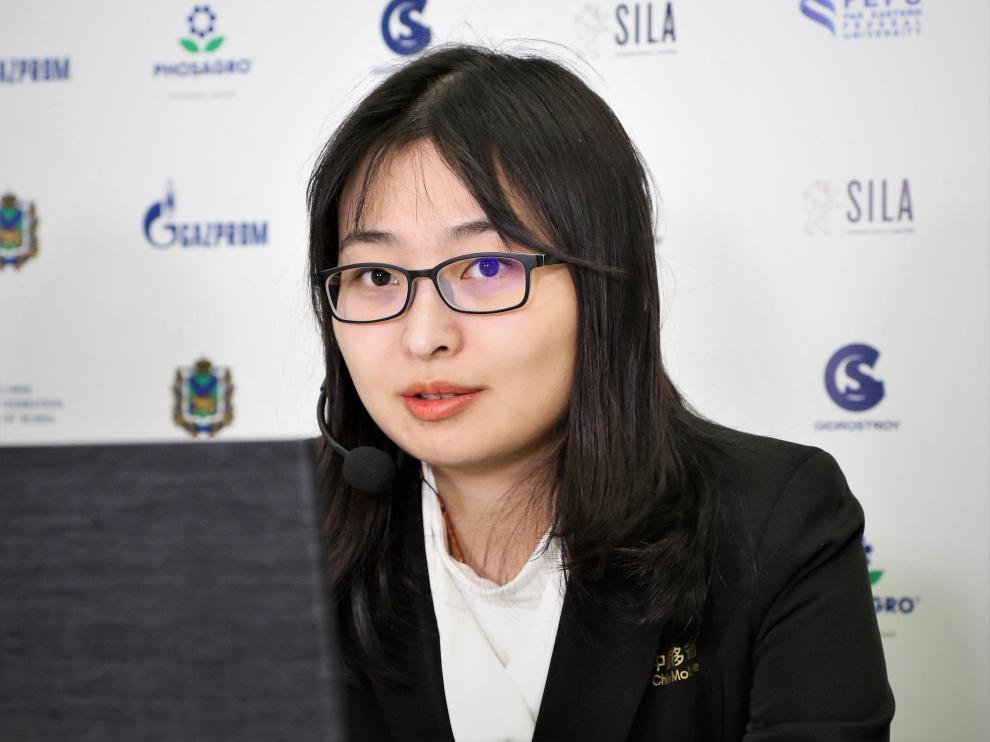 La ajedrecista Ju Wenjun