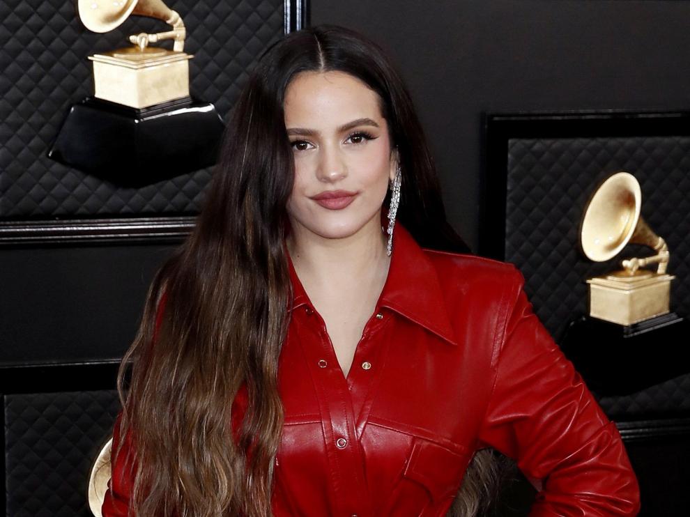 Los Angeles (United States), 27/01/2020.- Rosalia arrives for the 62nd Annual Grammy Awards ceremony at the Staples Center in Los Angeles, California, USA, 26 January 2020. (Estados Unidos) EFE/EPA/ETIENNE LAURENT Arrivals - 62nd Annual Grammy Awards