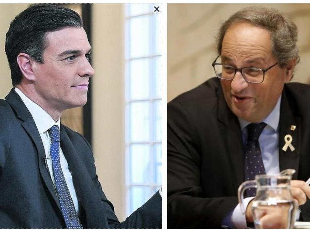 Pedro Sánchez y Quim Torra se reunirán el próximo 6 de febrero.