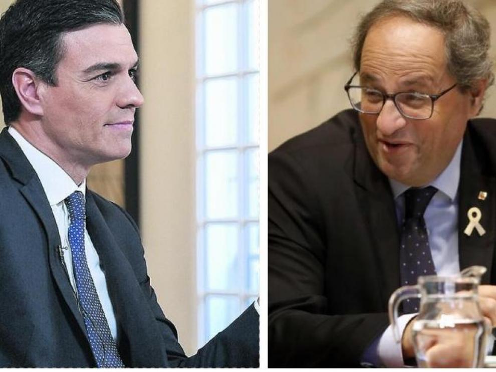 Pedro Sánchez y Quim Torra se reunirán el próximo 6 de febrero.