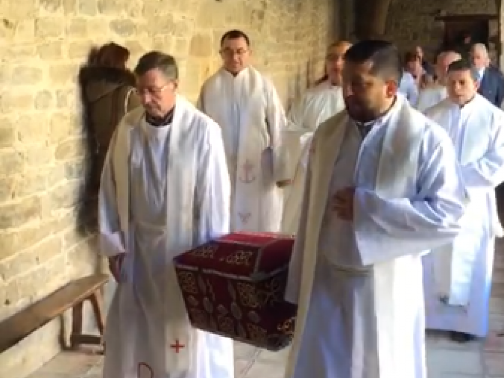 Celebración de San Valero en Roda de Isábena.