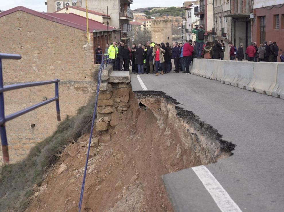 Visita de la ministra de ordenación del territorio a Alcañiz y Monroyo.
