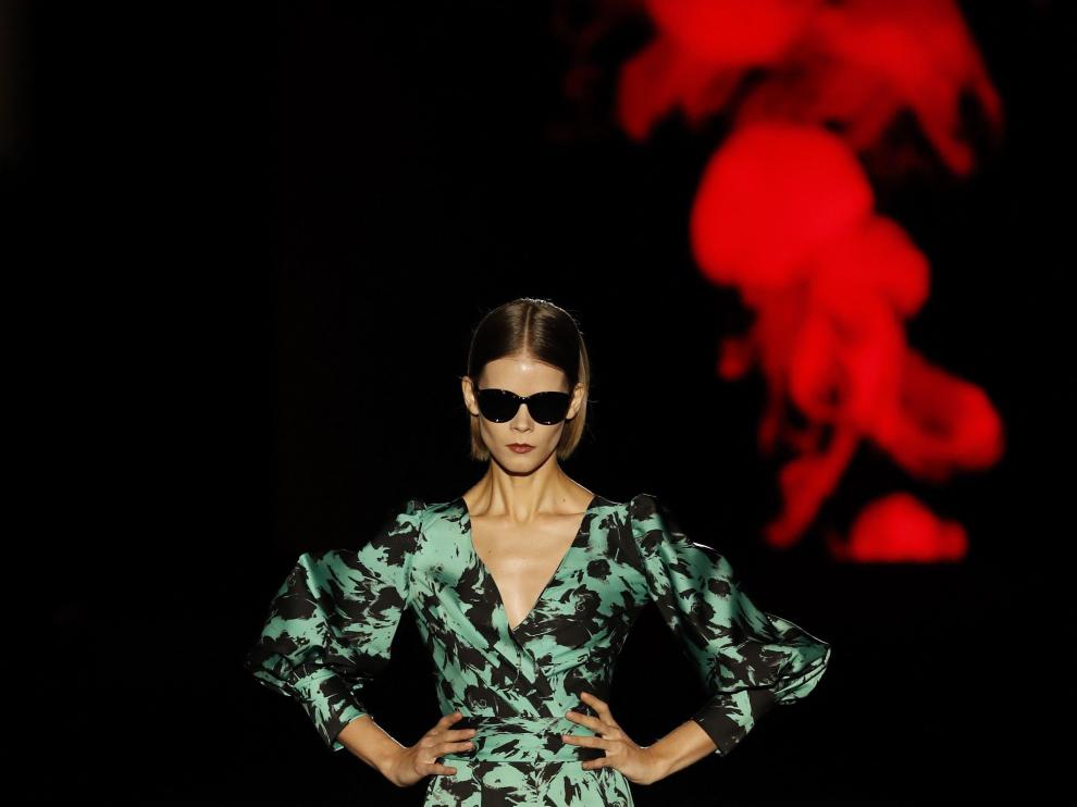 Una de las propuestas de Hannibal Laguna en la Fashion Week de Madrid.