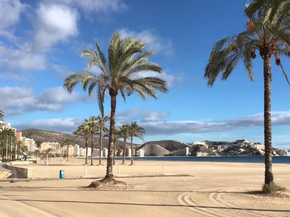 Playa de San Antonio, en Cullera.