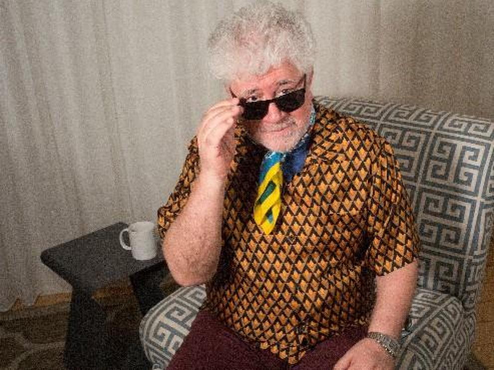 Pedro Almodóvar, este sábado en Los Ángeles.