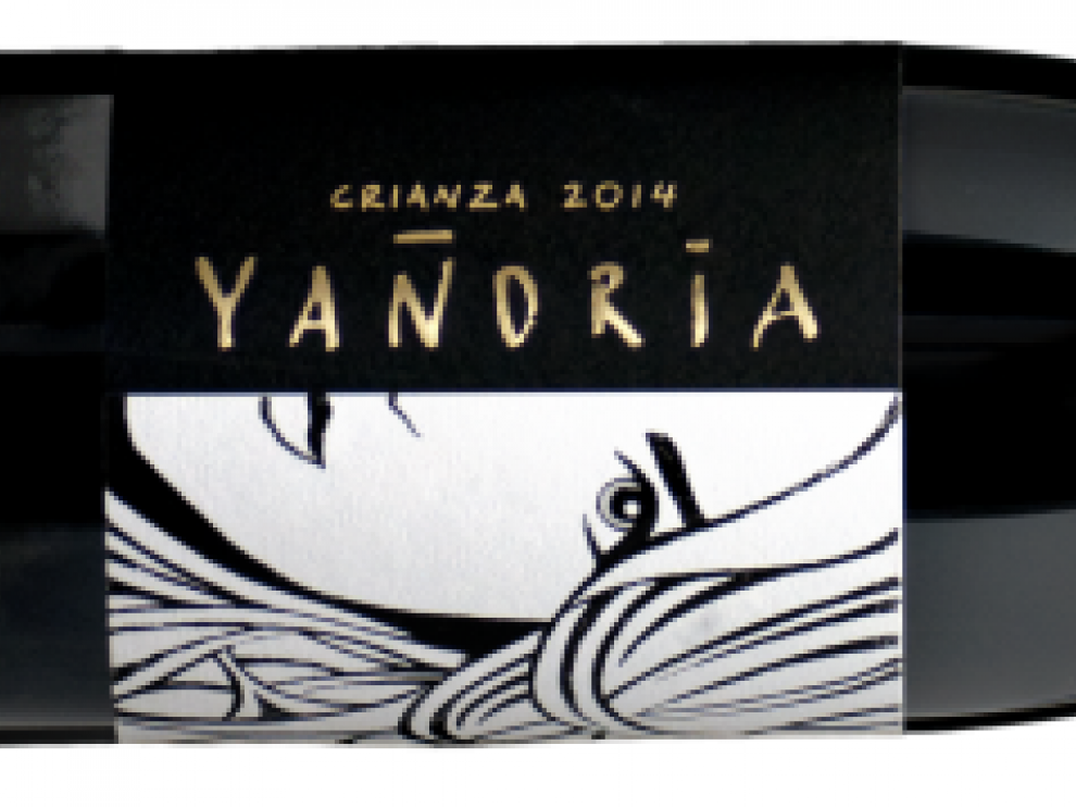Botella de Yañoria Crianza 2014.