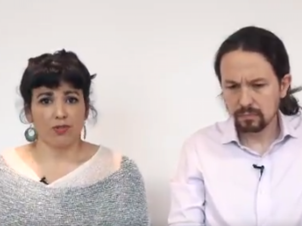 Captura del vídeo que han difundido.