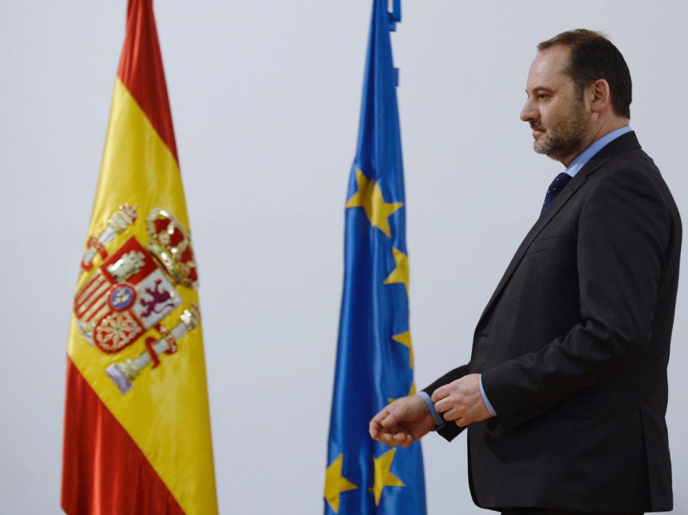 Ábalos, este jueves, en la toma de posesión del nuevo delegado del Gobierno de Castilla y León