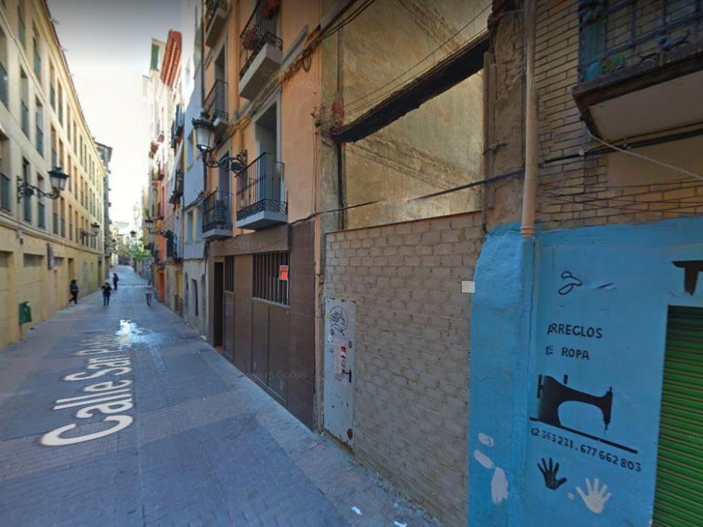 Imagen del número 92 de la calle Boggiero de Zaragoza.