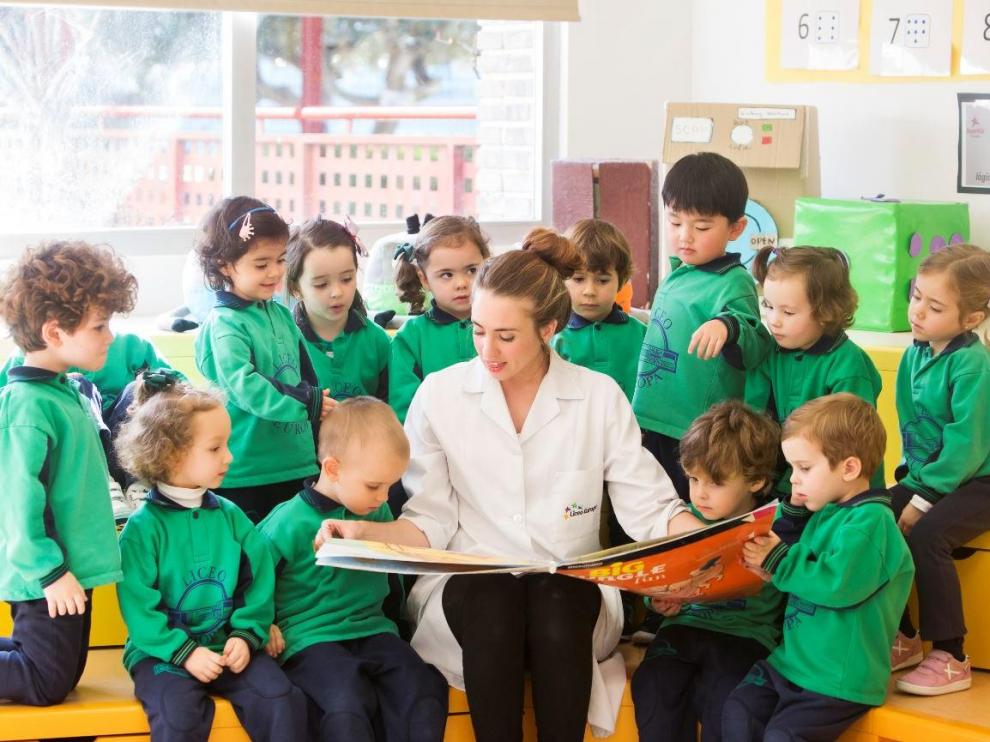 Educación Infantil en el colegio Liceo Europa.