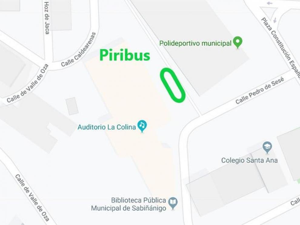 El Piribus estacionará en la plaza de la Constitución de Sabiñánigo del 3 al 15 de marzo.