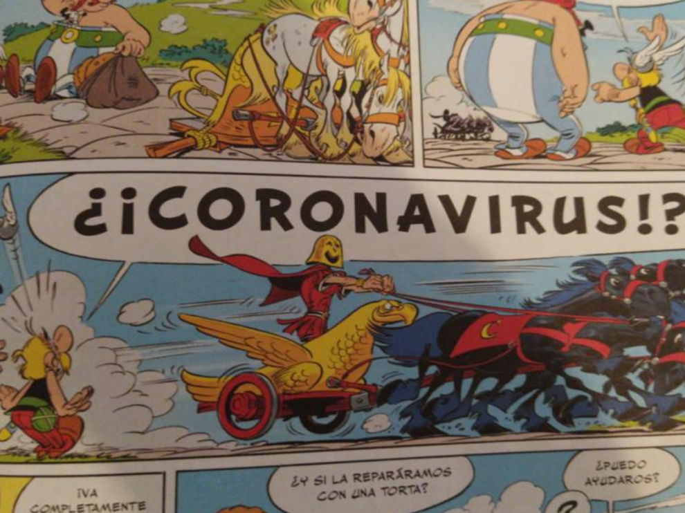 Asterix y Obélix contra Coronavirus