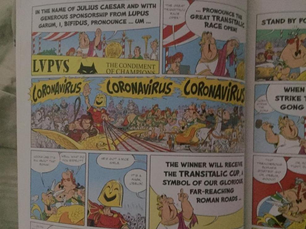 coronavirus en Asterix