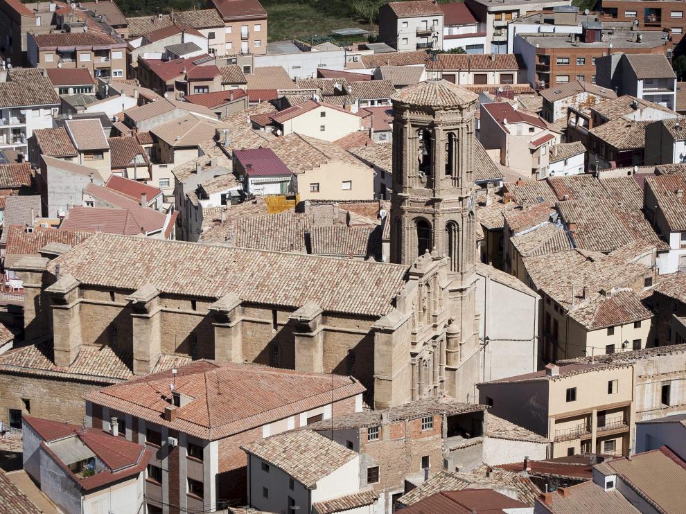 La iglesia de Andorra, en el centro del casco antiguo.