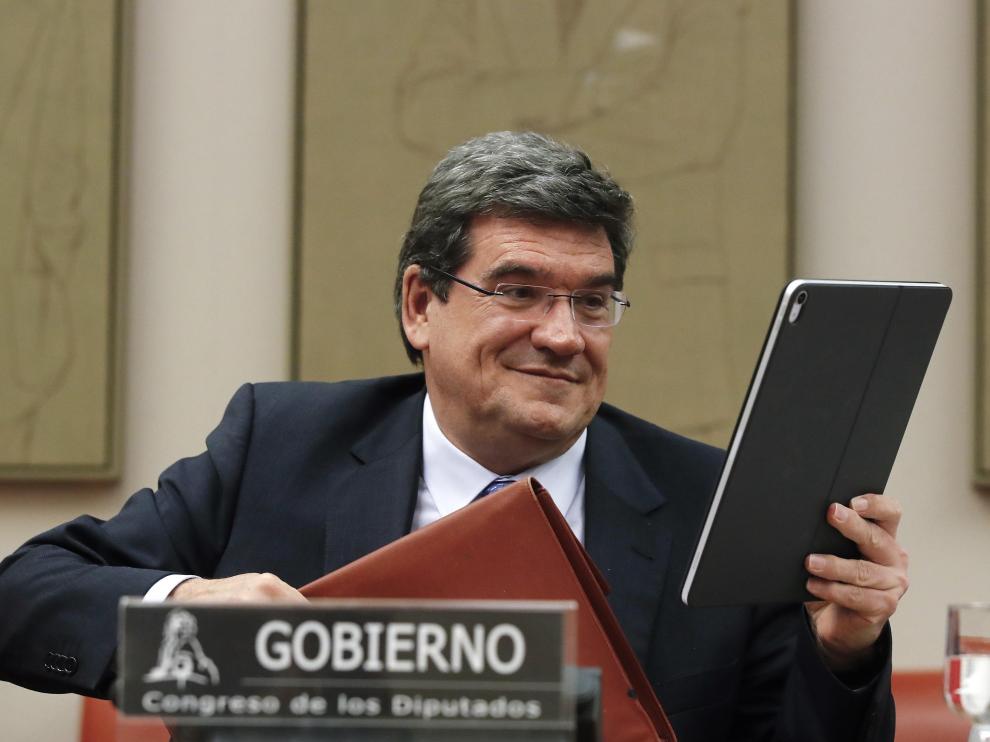 El ministro de Inclusión, Seguridad Social y Migraciones, José Luis Escrivá