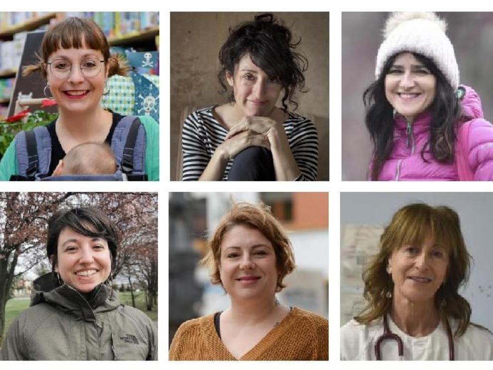 Las mujeres aragonesas defienden su estilo de vida en los pueblos.